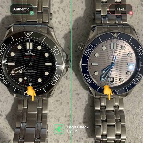 how to spot a fake omega seamaster|omega watch authenticity check.